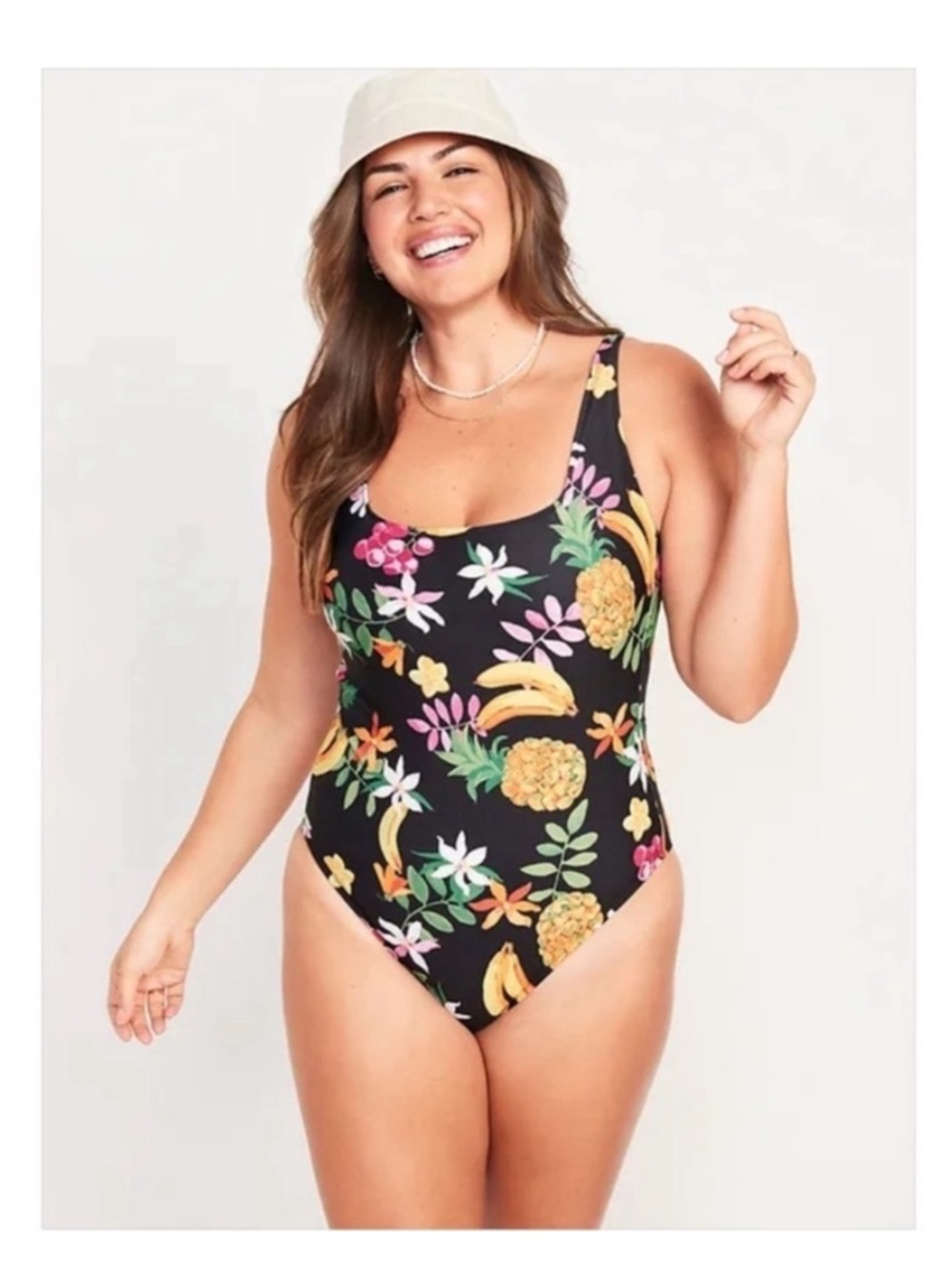 NWOT Old Navy fruit print one piece swimsuit